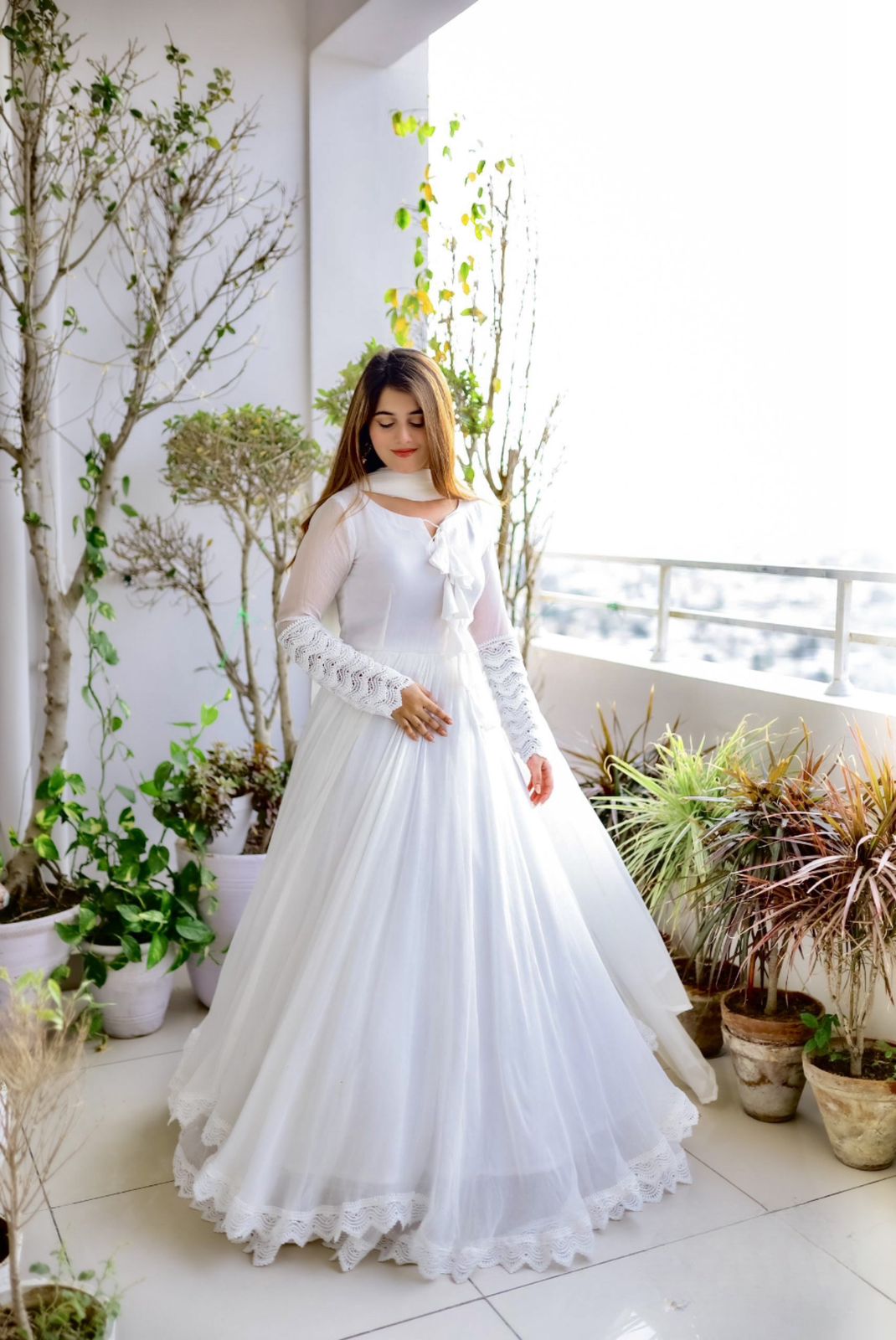 Best Ankle Length Bridal Wedding Gowns Online - Lunss